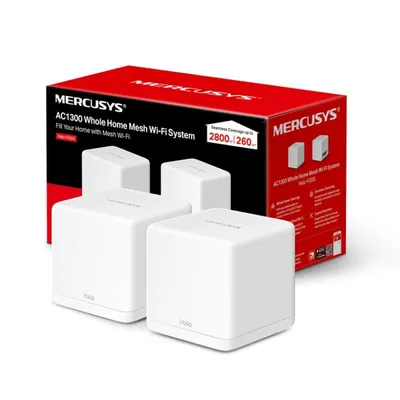 Mercusys Halo H30G (Pack 2) AC1300 Dualband-Gigabit-Mesh-WLAN-System