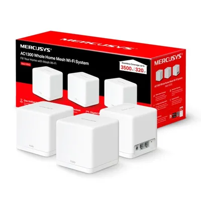 Mercusys Halo H30G (Pack 3) AC1300 Dualband-Gigabit-Mesh-WLAN-System