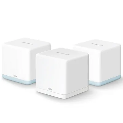 Mercusys Halo H32g Ac1200 Dualband-WLAN-5-Gigabit-Mesh-System (3 Einheiten)