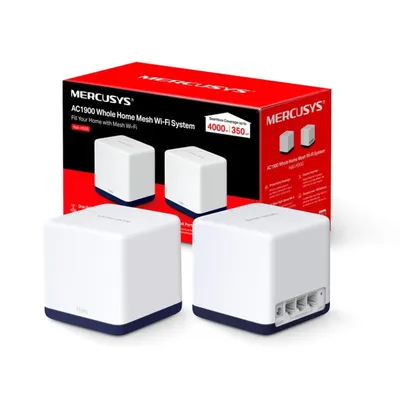 Mercusys Halo H50G (Pack 2) AC1900 Dualband-Gigabit-Mesh-WLAN-System