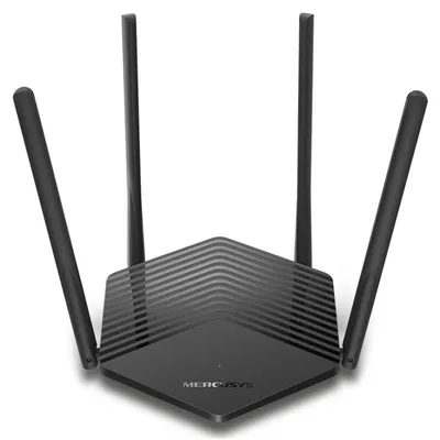 Mercusys MR60X WLAN-Router Gigabit Ethernet Dual-Band (2,4 GHz/5 GHz) Schwarz