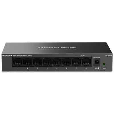 Mercusys MS108GS 8-Port RJ-45 Desktop Gigabit Switch