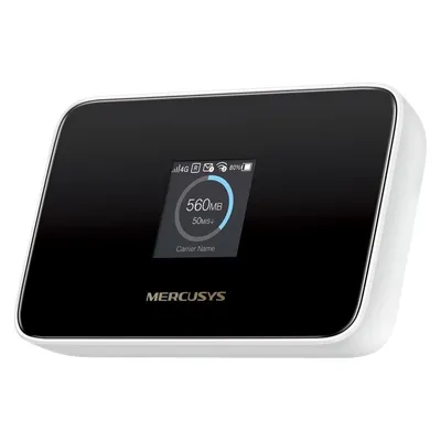 Router Mercusys MT115 4G WiFi 6 150 Mbps TFT-Display Akku 10h