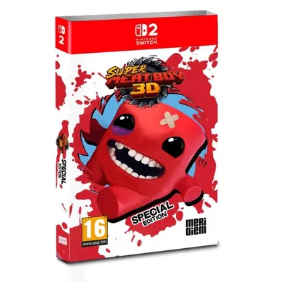 Meridiem Games Super Meat Boy 3D, Nintendo Switch 2, T (Teen), Soporte físico