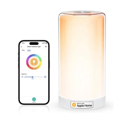 Meross MSL430HK EU WiFi Smart Tischlampe kompatibel mit Apple HomeKit/Google/Alexa