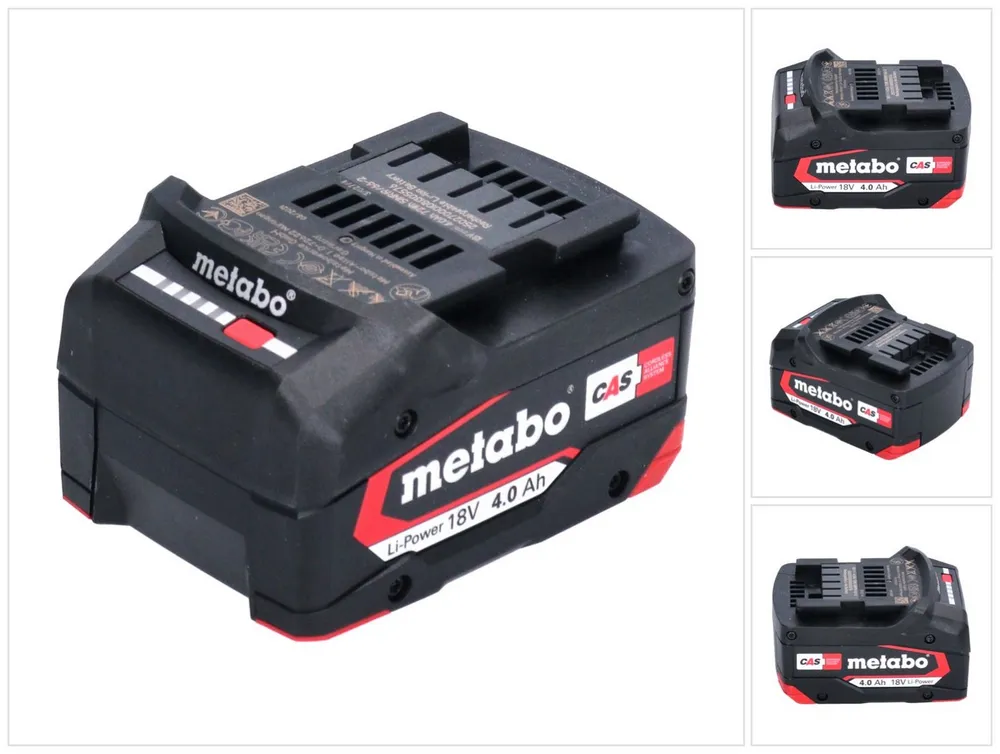 metabo Li-Power Akkupack 18 V 4,0 Ah CAS Li-Ion Akku (625027000) Akkupacks