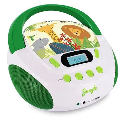 Metronic Kinder-CD-Player MP3 Jungle Green