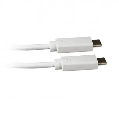 Metronic USB-C-Kabel Stecker/Stecker, 1 m, Weiß