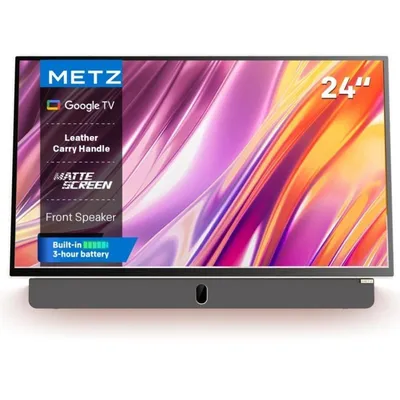 TV Metz LED 24MPE7000Z 24" Full HD Google TV Smart Wi-Fi Bluetooth