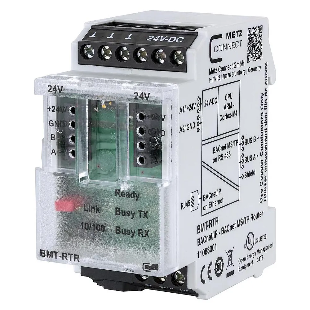 Metz Connect Metz 11088001 BMT-RTR BACnet-Router