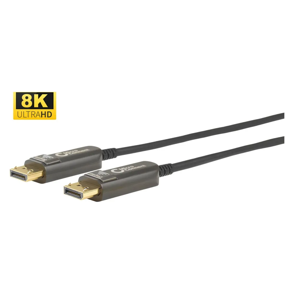 MicroConnect DP-MMG-2000V1.4OP DisplayPort-Kabel 20 m Schwarz