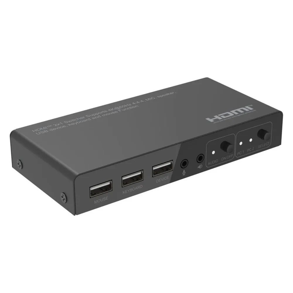 MicroConnect 4K@60Hz HDMI KVM switch