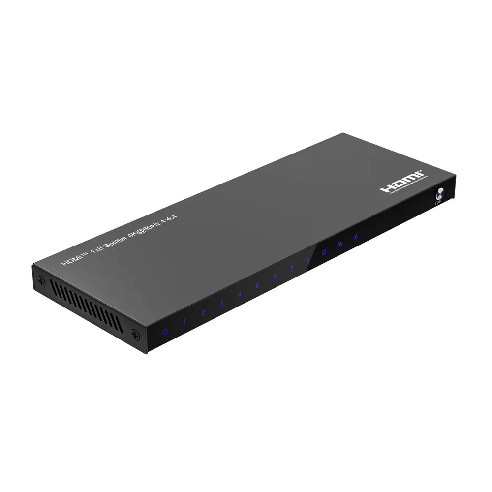 MicroConnect MC-HDMISPLITTER0108-4K HDMI-Splitter 8 Ausgänge 4K Ultra HD