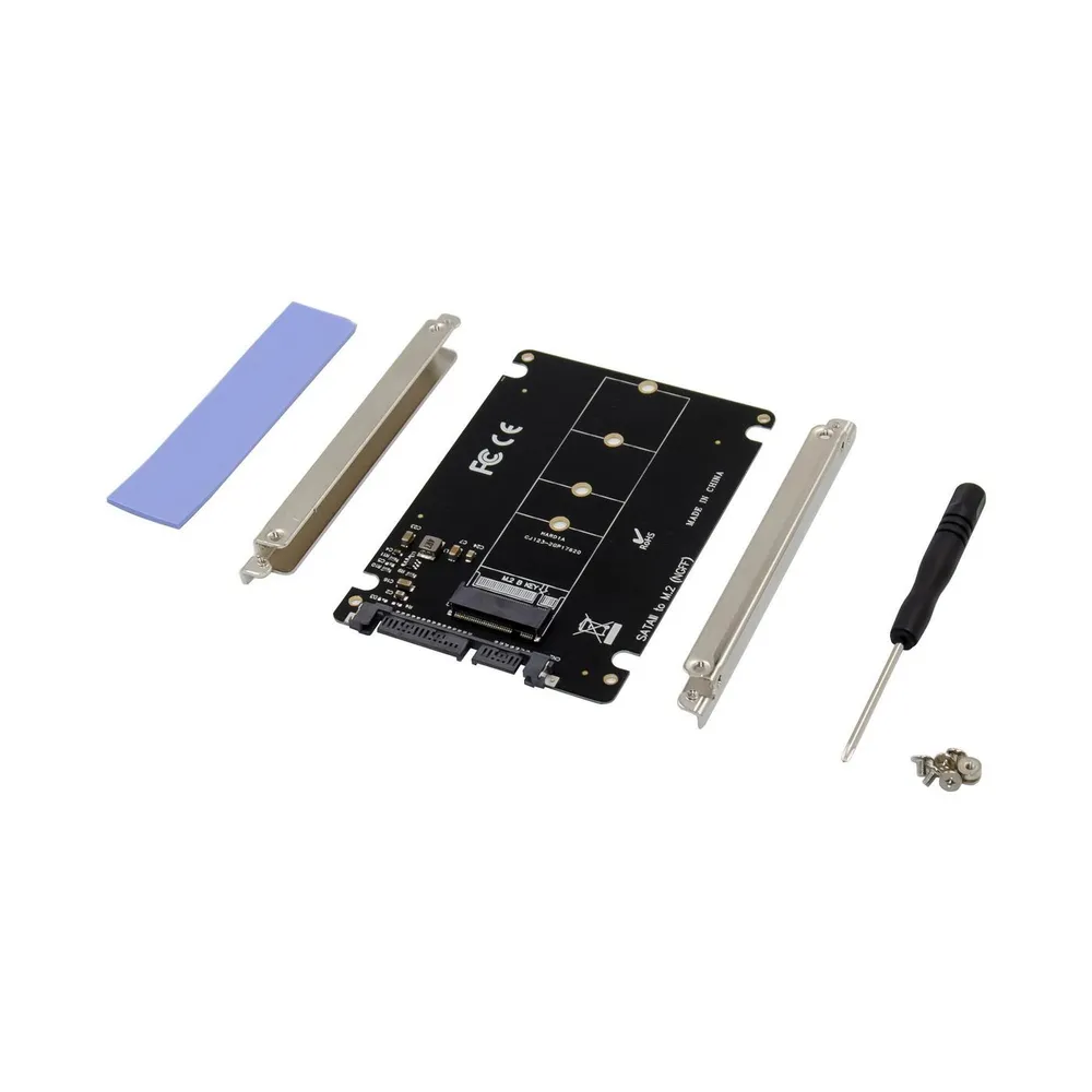 Adapter MicroConnect MC-SSDSATACONV1 SATA zu M.2 B-Key Kompatibel 2230/2242/2260/2280