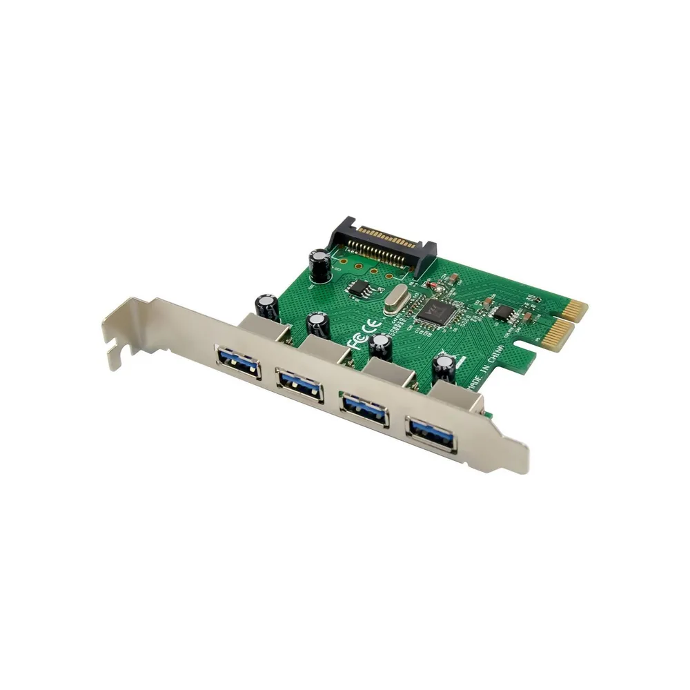 Schnittstellenkarte MicroConnect MC-USB3.0-T4B PCIe 4x USB 3.0 VL805 Chipset