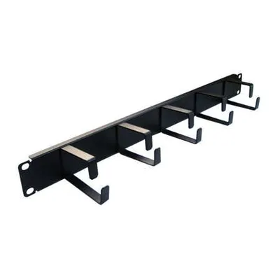 MicroConnect Frontplatten-Kabelführung 5 Ringe 40x60mm 1HE
