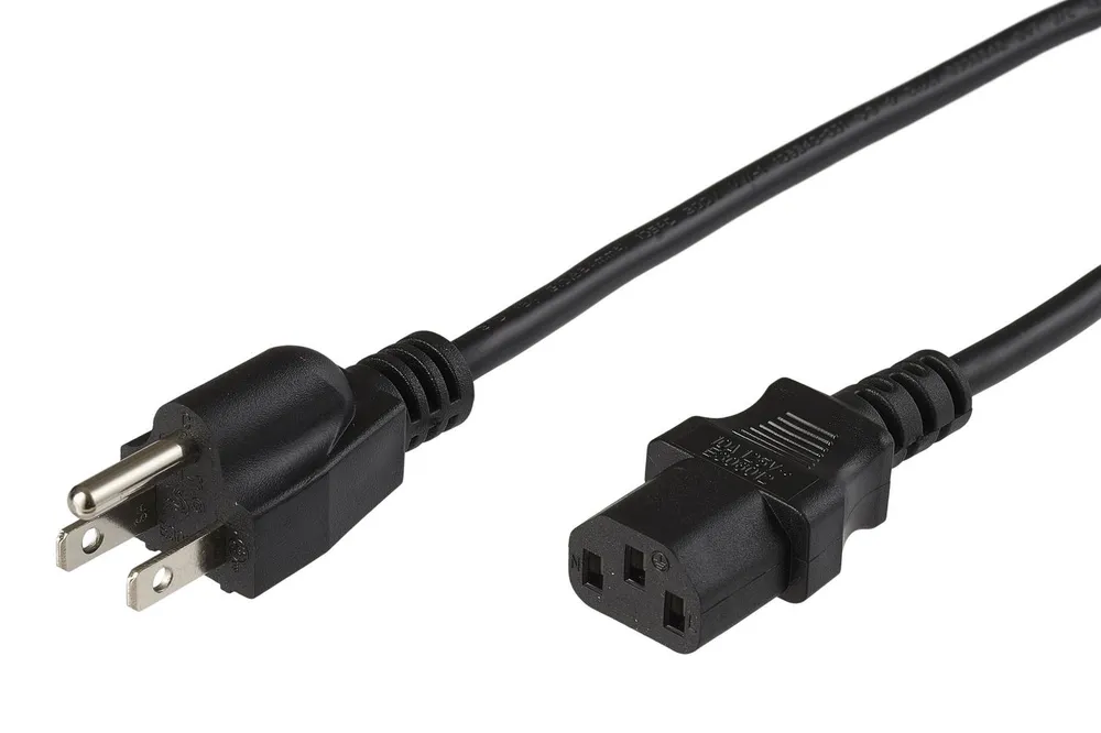 MicroConnect-Stromkabel C5-C14 1 m