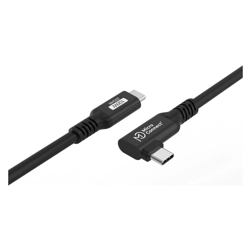 MicroConnect Premium USB-C cable 1m (1 m, USB 3.2 Gen 2x2, 100 W)