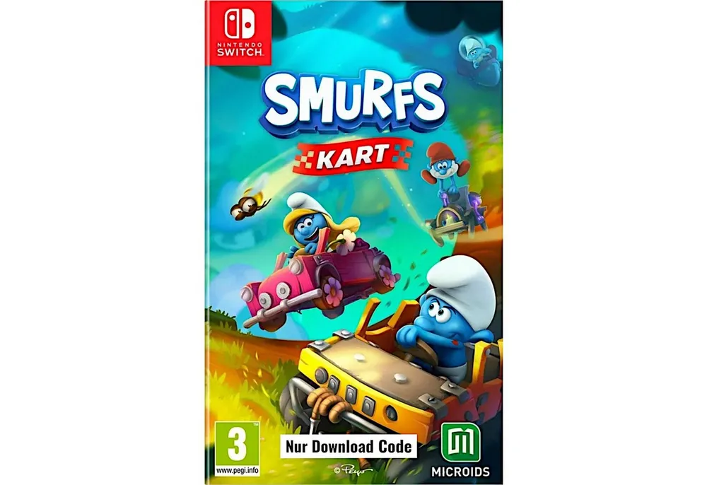 SMURFS KART Nintendo Switch, Enthält nur Downloadcode