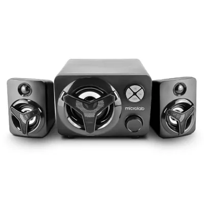 Lautsprecher Microlab U210 2.1 Kanäle kabellos und kabelgebunden 11W Bluetooth FM