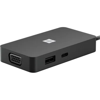 Dockingstation Microsoft Surface Travel Hub 1E4-00003 USB-C HDMI VGA RJ45 Schwarz