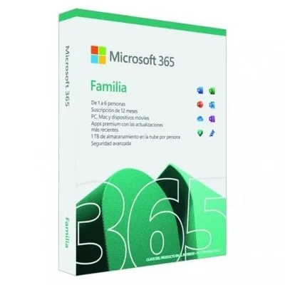 Microsoft Office 365 Family Software 6 Benutzer 5 Geräte 1 TB Cloud 1 Jahr