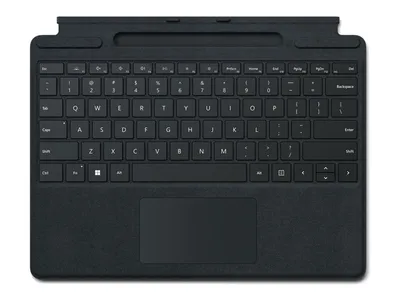 Microsoft Surface Pro Keyboard mit Copilot-Taste schwarz | 8x8-00145 | Surface Slim Pen 2 Bundle - DE