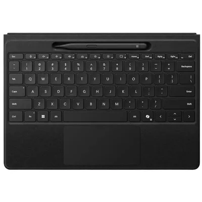 Microsoft Surface Pro Flex-Tastatur mit Slim Pen, schwarze Tastaturhülle für Surface Pro 11