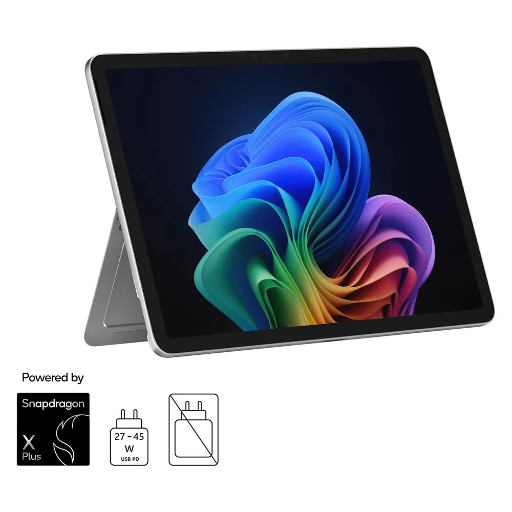 Microsoft Surface Pro Copilot+PC- 12" - Snapdragon X Plus - 16GB RAM/256GB SSD