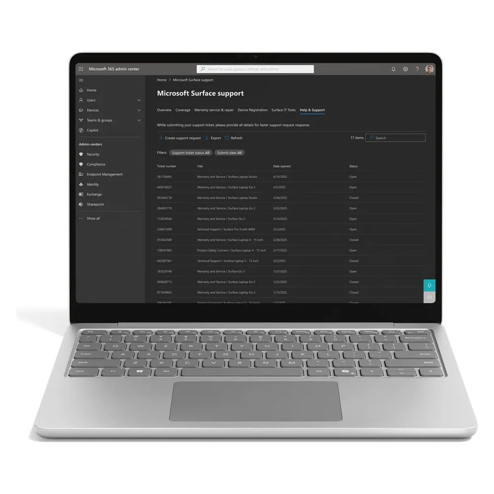 Microsoft Surface Laptop 13-inch for Business (13", 1000 GB, 16 GB, DE, Snapdragon X Plus X1P-42-100)