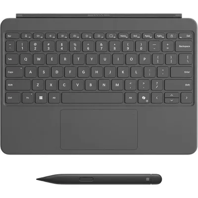 Microsoft Surface Pro 12-Zoll-Tastatur mit Surface Slim Haptic Pen und anpassbaren Slate-Tasten