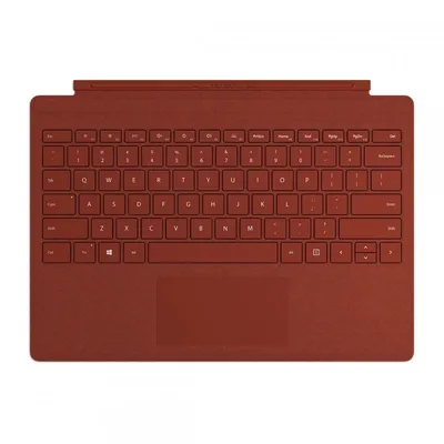 Microsoft Signature Type Cover Farben Mohnrot für Surface Go/Go 2/Go 3