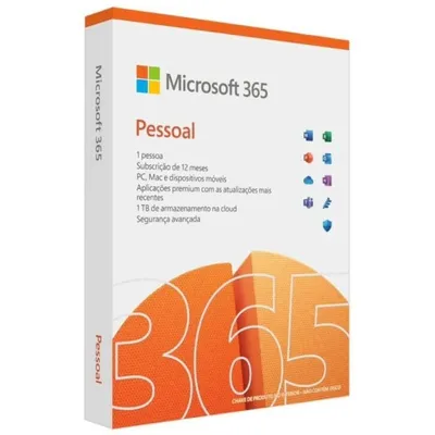 Microsoft Office M365 Personal Portugiesisch 1-Jahres-Abonnement Eurozone Medialess P10