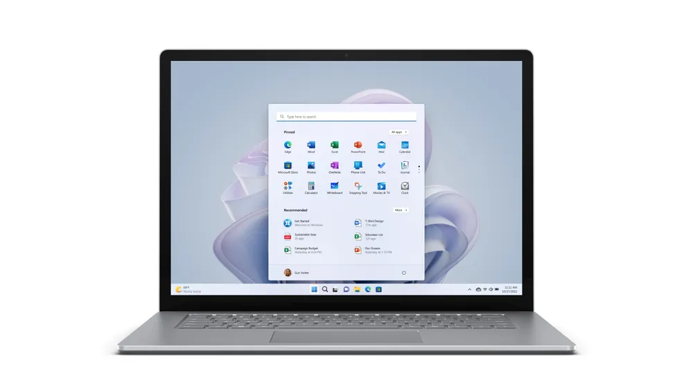 Microsoft Surface Laptop 5 f. Business Platinum | rbz-00005 | 15" Touch - Core i7-1265U