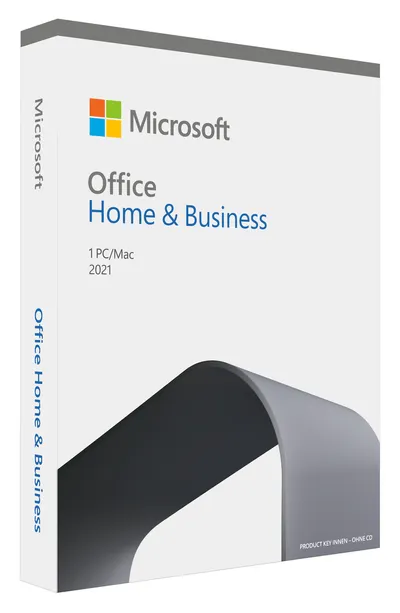 Microsoft Office Home and Business 2021, Box