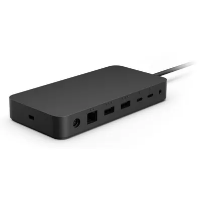 Dock Microsoft Surface Thunderbolt 4 Schwarz 165W 2.5Gbps USB-C Kensington