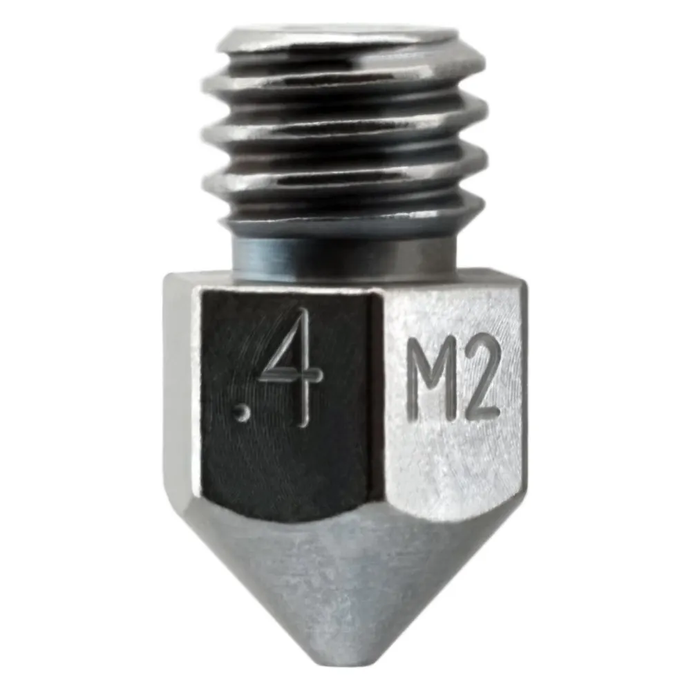 MicroSwiss Micro-Swiss Düse MK8 High Speed Stee 0.4 mm M2 Hardened High Speed Steel Nozzle