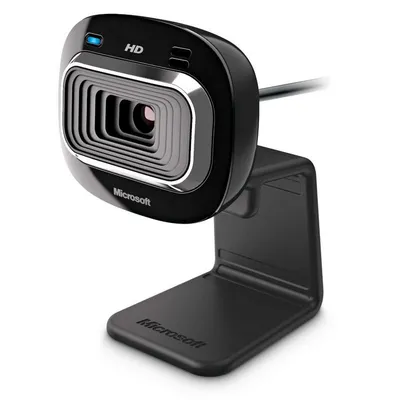 Microsoft LifeCam HD-3000 for Business Webcam 1 MP 1280 x 720 Pixel USB 2.0 Schwarz