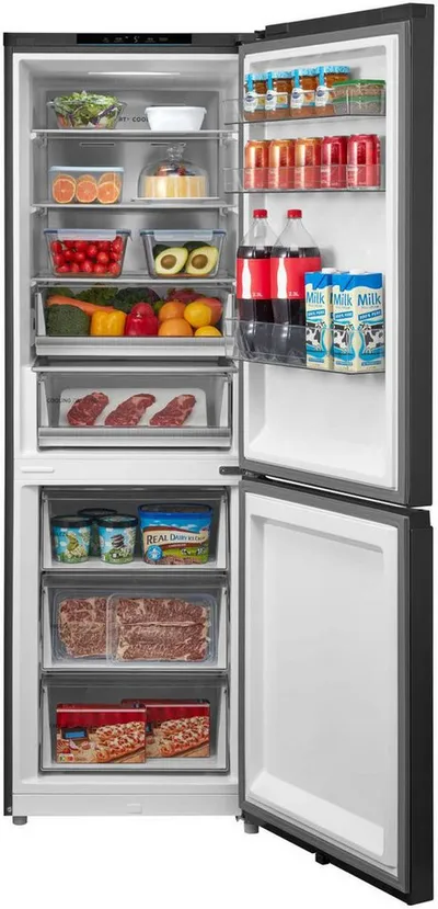Midea Kühl-/Gefrierkombination ECO MASTER MDRB483EIA45, 185,8 cm hoch, 59,5 cm breit