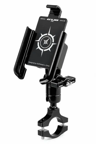 MidGard Smartphone-Halterung GUB P50 Motorrad Handyhalterung für Lenker aus Aluminium Universal, (bis 7.2 Zoll)