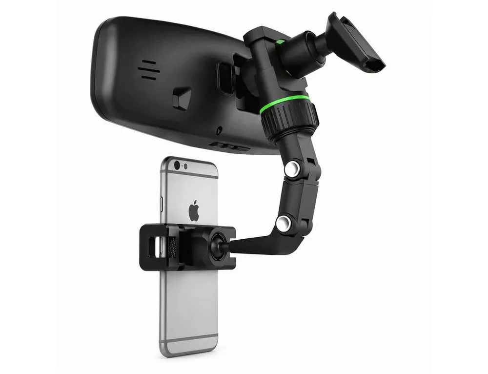 MidGard Smartphone-Halterung Universal Handy Autohalterung für KFZ-Rückspiegel für Smartphone, (bis 7.2 Zoll)