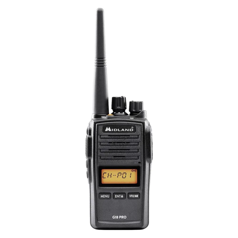 Midland G18 Pro 2er Koffer C1145.S5 PMR-Funkgerät 2er Set