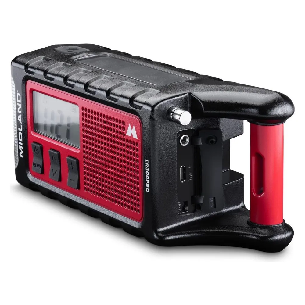 Notfallradio Midland ER 300 Pro Bluetooth Solar