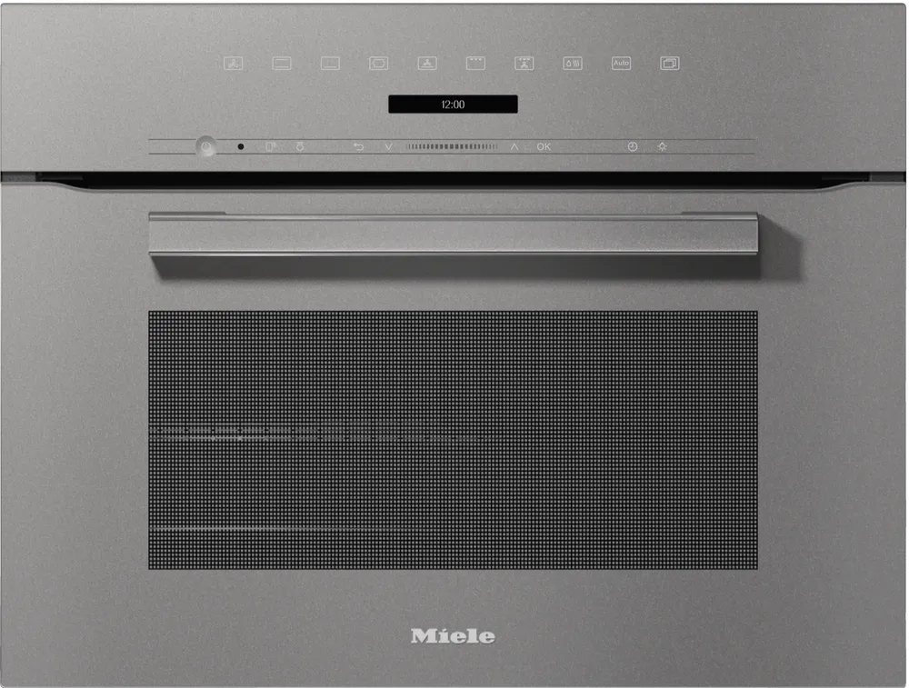 H 7244 B Kompakt-Backofen Graphitgrau Einbaubackofen