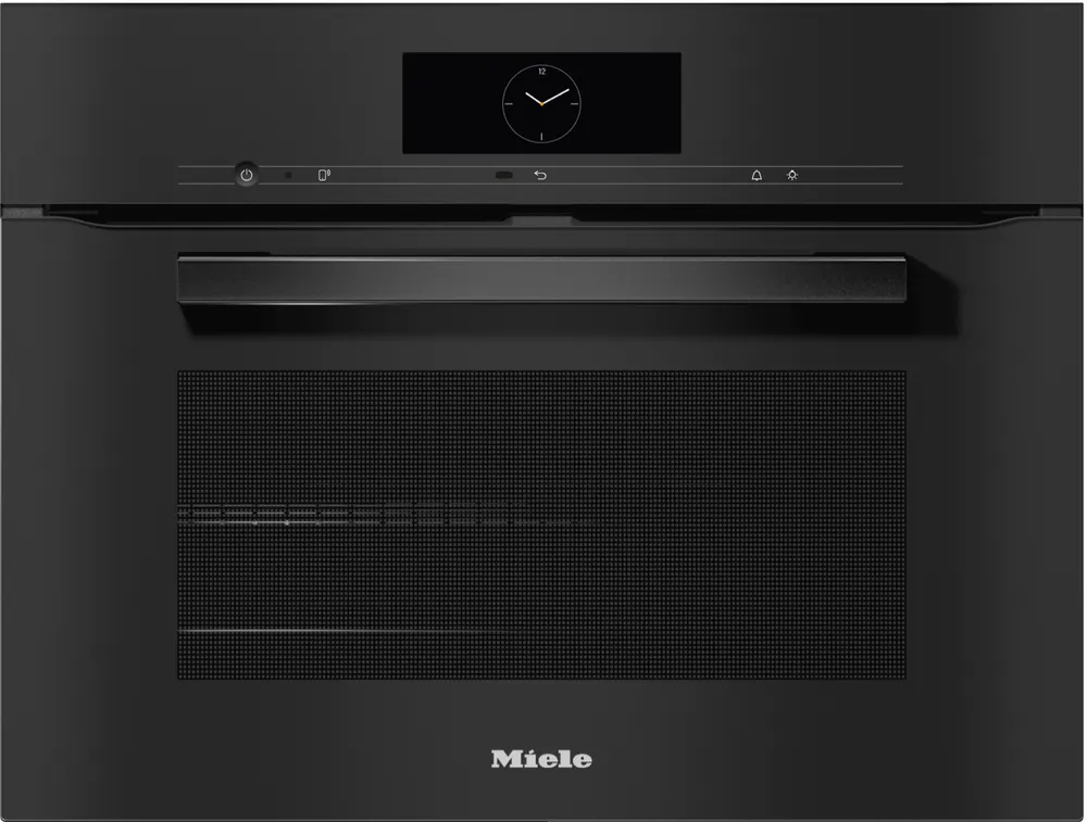 H 7840 BP Kompakt-Backofen Obsidianschwarz