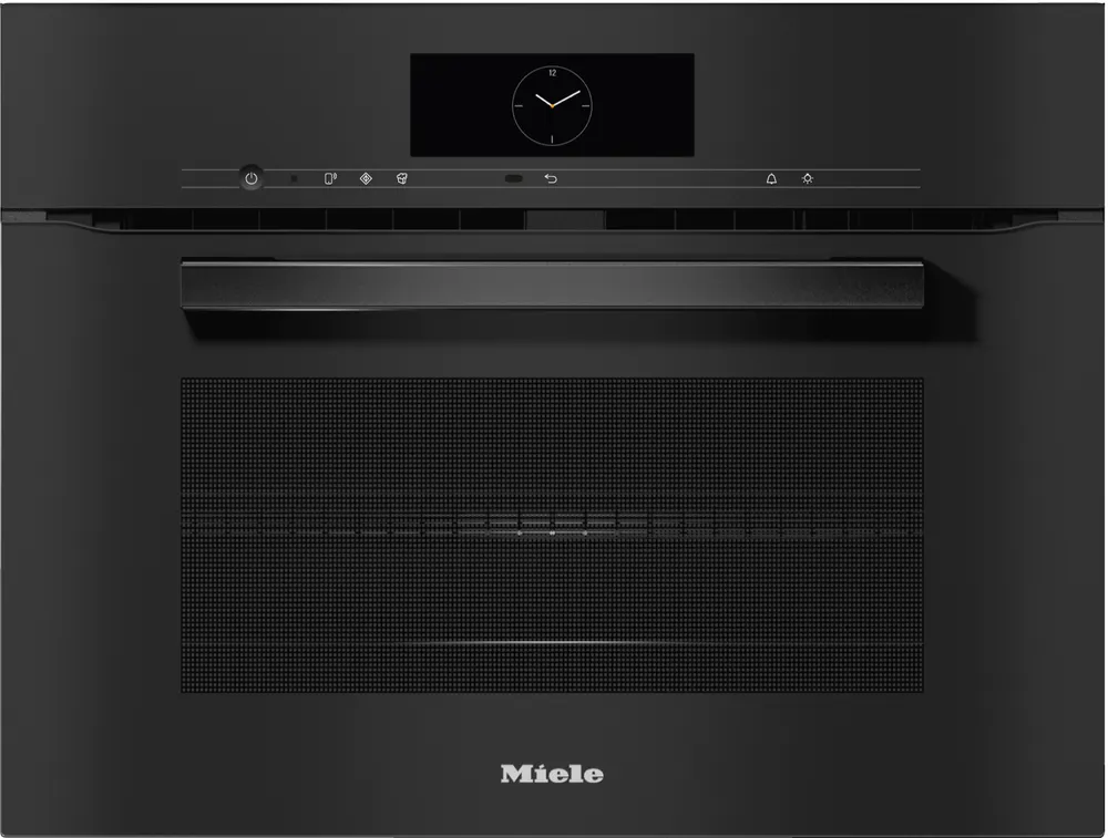 H 7840 BM Obsidianschwarz Einbaubackofen