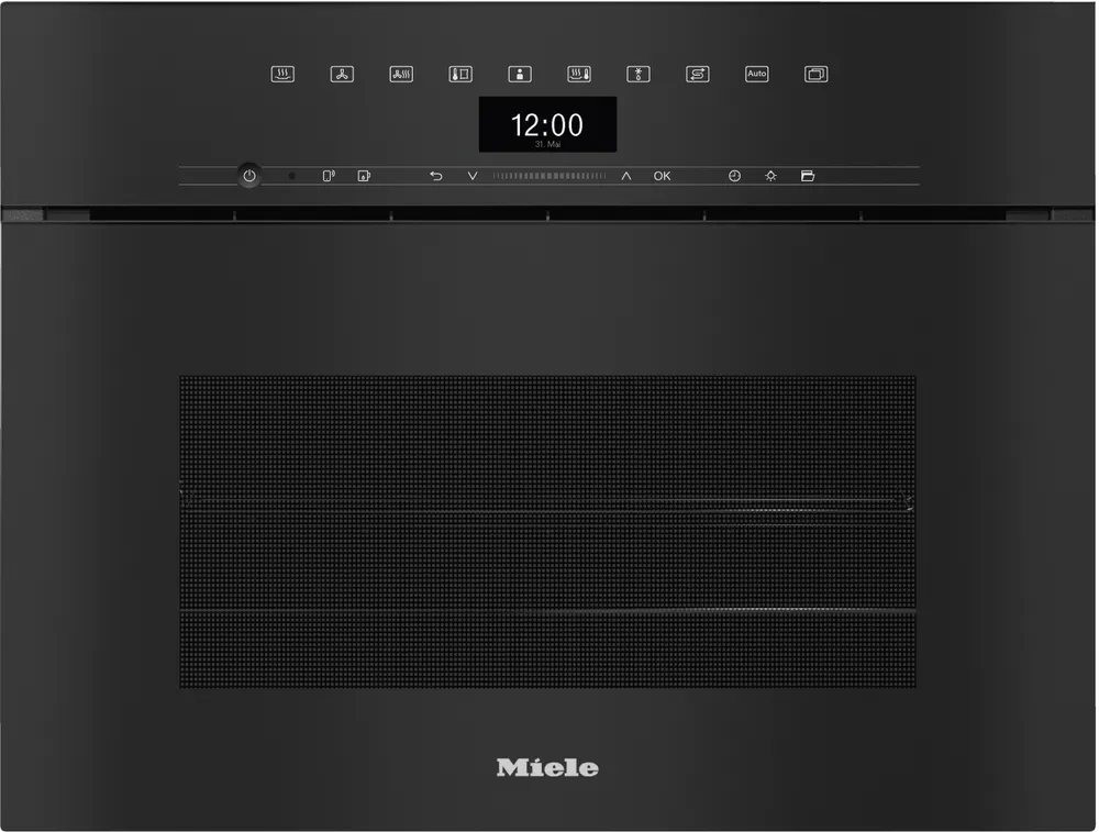 DGC 7440X Obsidianschwarz Einbau-Dampfbackofen