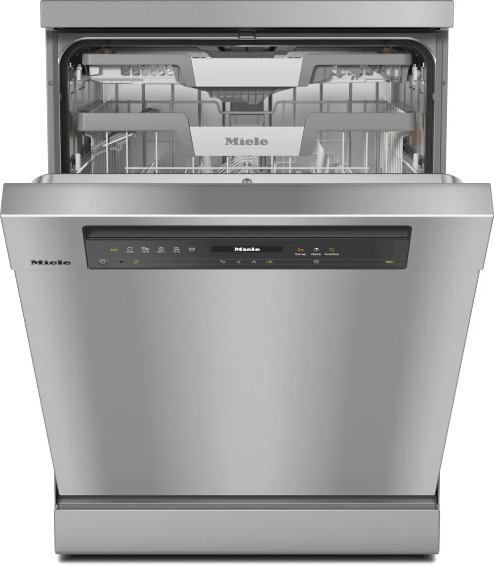 G 7600 SC AutoDos Edelstahl CleanSteel Stand-Geschirrspüler 60 cm