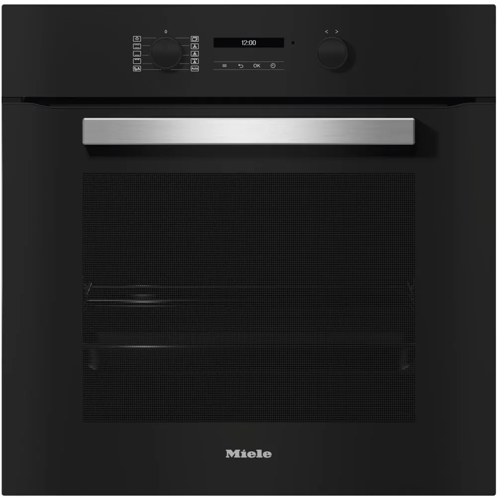 H 2466 B ACTIVE Obsidianschwarz Einbaubackofen