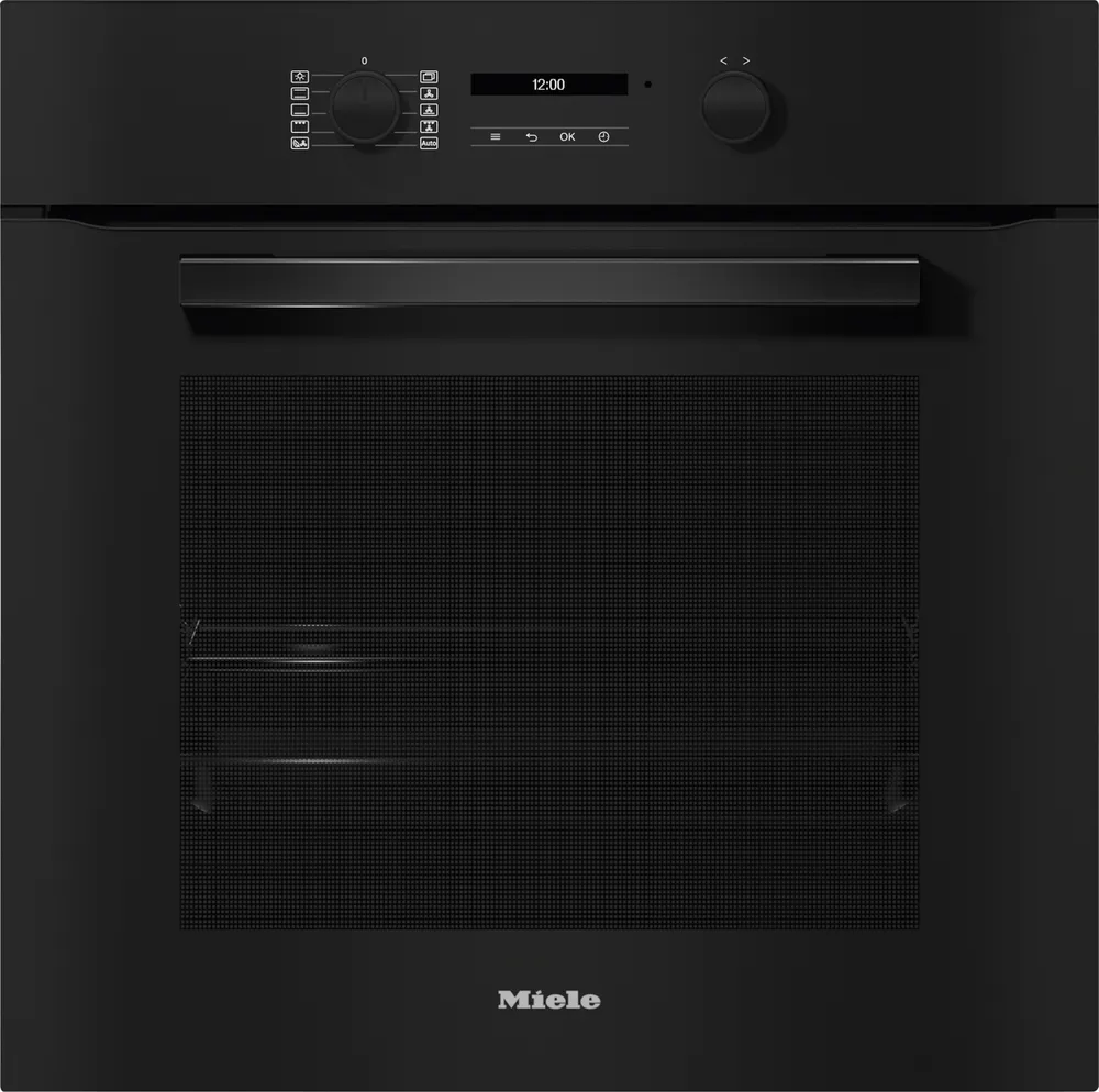 H 2861-1 B Obsidianschwarz inkl. HBBL 71 Einbaubackofen
